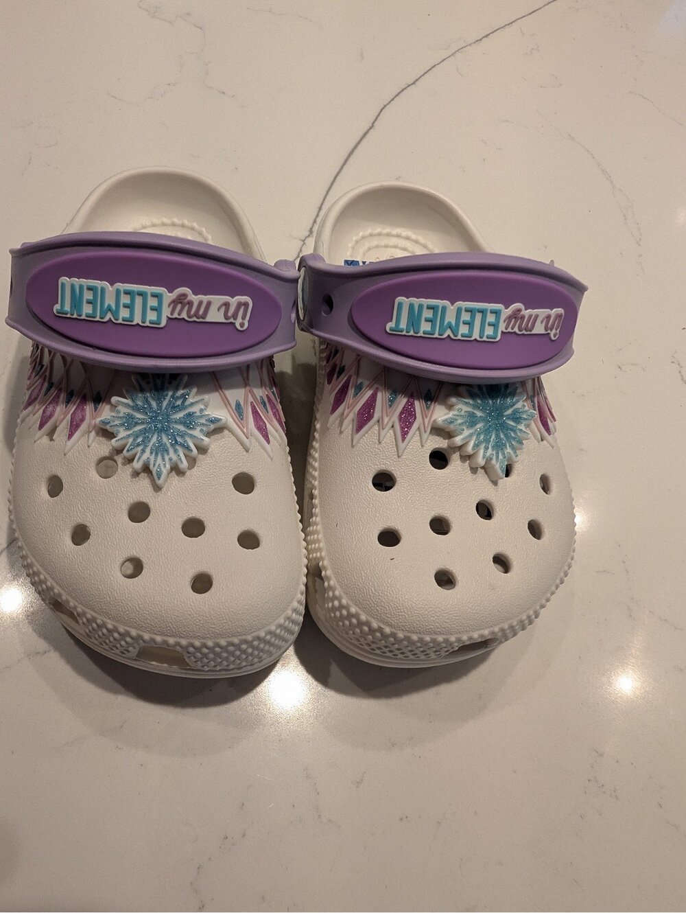 Crocs Disney frozen size 8c